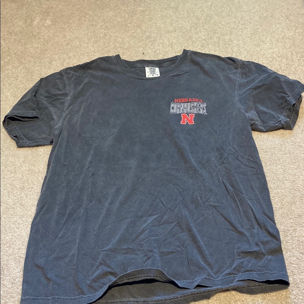 Nebraska Cornhuskers Men's Black T-Shirt